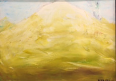 Yellow Mountain-50x70-Oil on Canvas